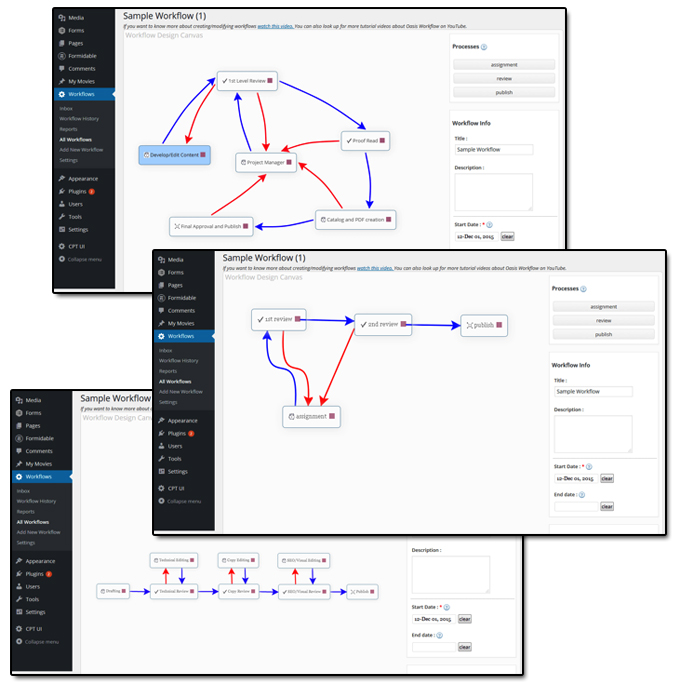 Oasis Workflow