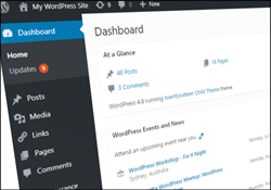 The WordPress Dashboard